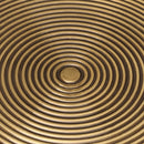 vidaXL 2 db sárgaréz fekete fém dohányzóasztal