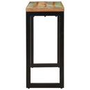 vidaXL tömör újrahasznosított fa tálalóasztal 110x35x75 cm