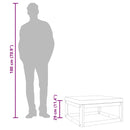 vidaXL tömör akácfa kerti lábtartó zöld párnával