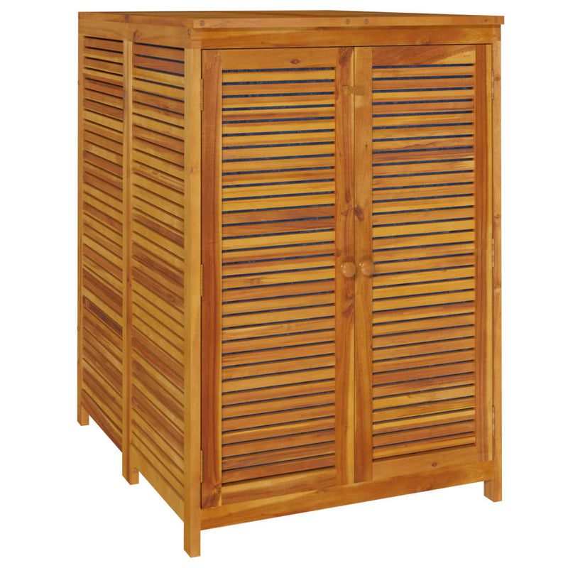 vidaXL tömör akácfa kerti tárolóláda 70 x 87 x 104 cm