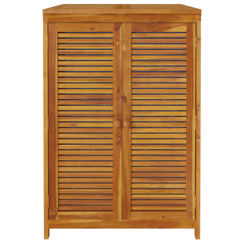 vidaXL tömör akácfa kerti tárolóláda 70 x 87 x 104 cm