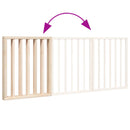 vidaXL összecsukható kutyakapu 3 panelből, 150 cm, nyárfa