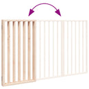 vidaXL összecsukható kutyakapu 3 panelből, 150 cm, nyárfa