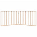 vidaXL összecsukható kutyakapu 2 panellel, nyárfa, 160 cm