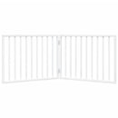 vidaXL összecsukható, 2 paneles, fehér nyárfa kutyakapu 160 cm