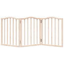 vidaXL nyárfa 3 paneles összecsukható kutyakapu 150 cm