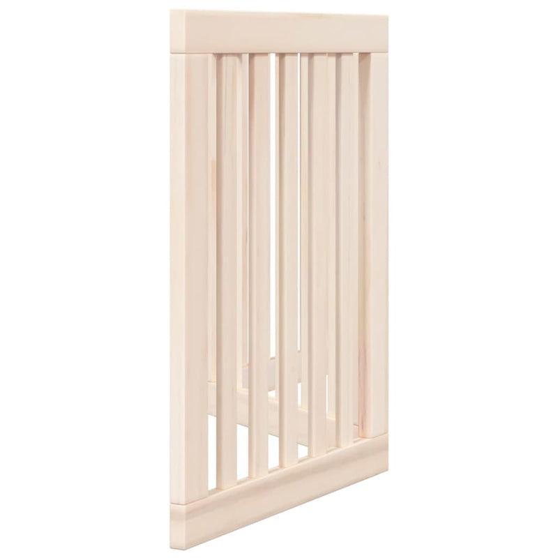 vidaXL összecsukható kutyakapu 3 panelből, 150 cm, nyárfa