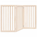 vidaXL összecsukható kutyakapu 3 panelből, 150 cm, nyárfa