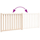 vidaXL tömör fenyőfa 2 paneles összecsukható kutyakapu 160 cm