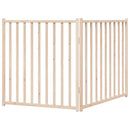 vidaXL tömör fenyőfa 2 paneles összecsukható kutyakapu 160 cm