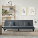 vidaXL sötétszürke bársony kanapéágy