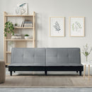 vidaXL világosszürke szövet kanapéágy