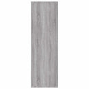 vidaXL szürke sonoma színű fa könyv-/tálalószekrény 50x25x80 cm