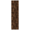 vidaXL füstös tölgy színű szerelt fa ruhásszekrény 100 x 50 x 200 cm