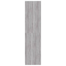 vidaXL szürke sonoma színű szerelt fa ruhásszekrény 100 x 50 x 200 cm