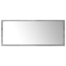 vidaXL 2 részes szürke sonoma színű szerelt fa fürdőszobai bútorszett