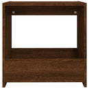 vidaXL barna tölgyszínű szerelt fa kisasztal 50 x 26 x 50 cm