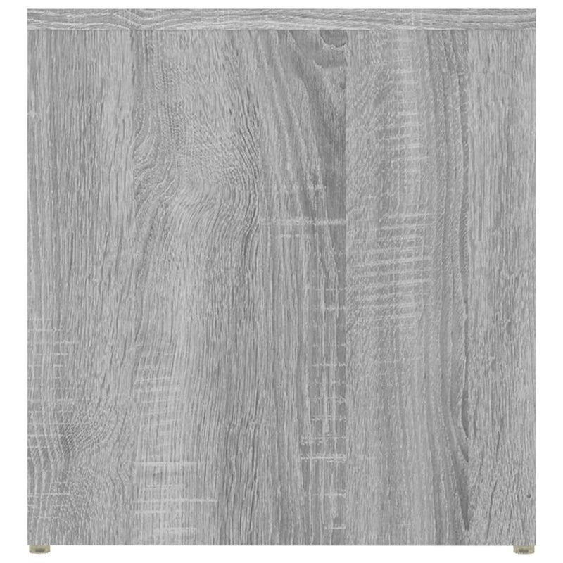 vidaXL szürke sonoma színű szerelt fa kisasztal 59x36x38 cm