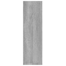 vidaXL 2 db szürke sonoma színű szerelt fa falipolc 50 x 15 x 50 cm