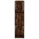 vidaXL füstös tölgy színű térelválasztó könyvszekrény 100x24x94 cm