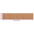 vidaXL Parafa tekercs Barna 100 x 500 x 0,2 cm Parafa
