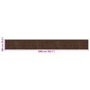 vidaXL Paraaforgács Barna 1000 x 100 cm Para és gumi
