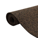 vidaXL Paraaforgács Barna 200 x 100 cm Para és gumi