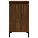 vidaXL 2 db barna tölgyszínű szerelt fa éjjeliszekrény 40x35x70 cm
