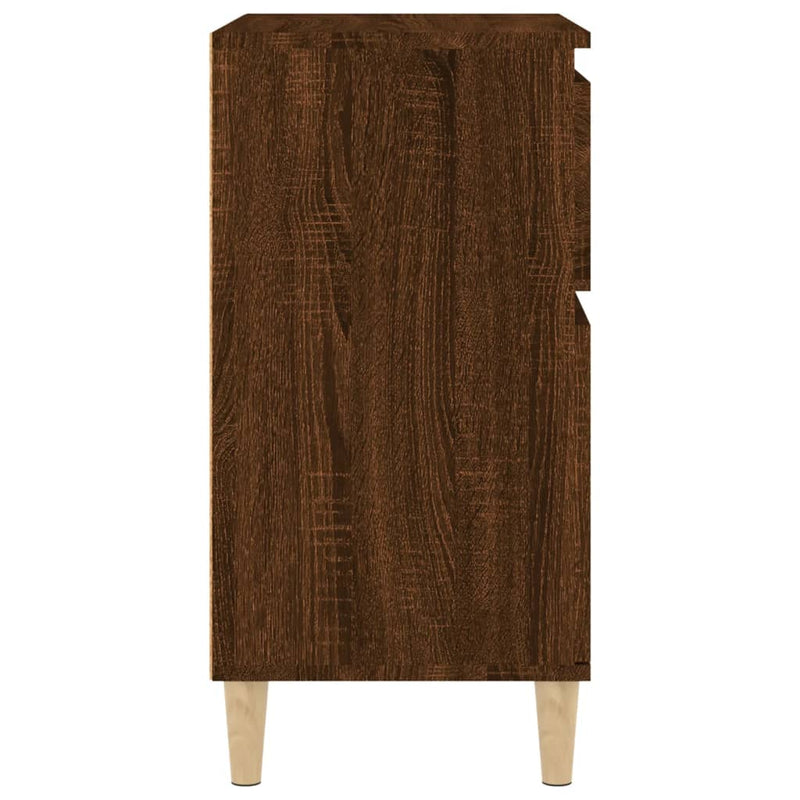 vidaXL barna tölgy színű szerelt fa tálalószekrény 60 x 35 x 70 cm