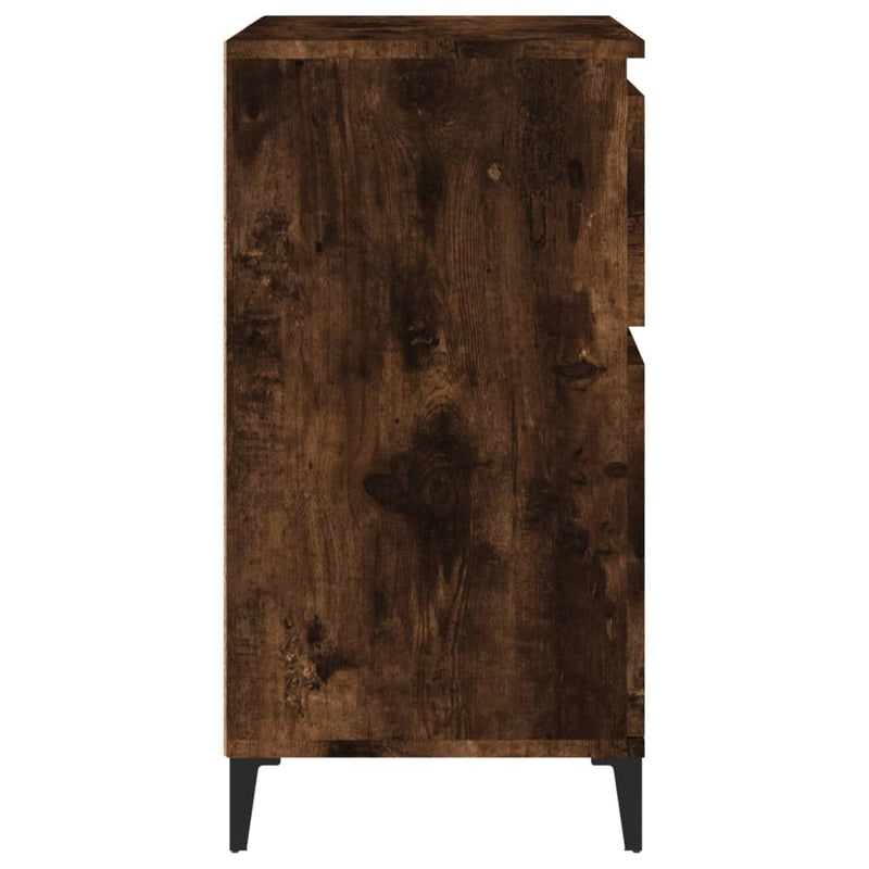 vidaXL füstös tölgy színű szerelt fa tálalószekrény 60 x 35 x 70 cm