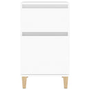 vidaXL fehér éjjeliszekrény 40 x 35 x 70 cm