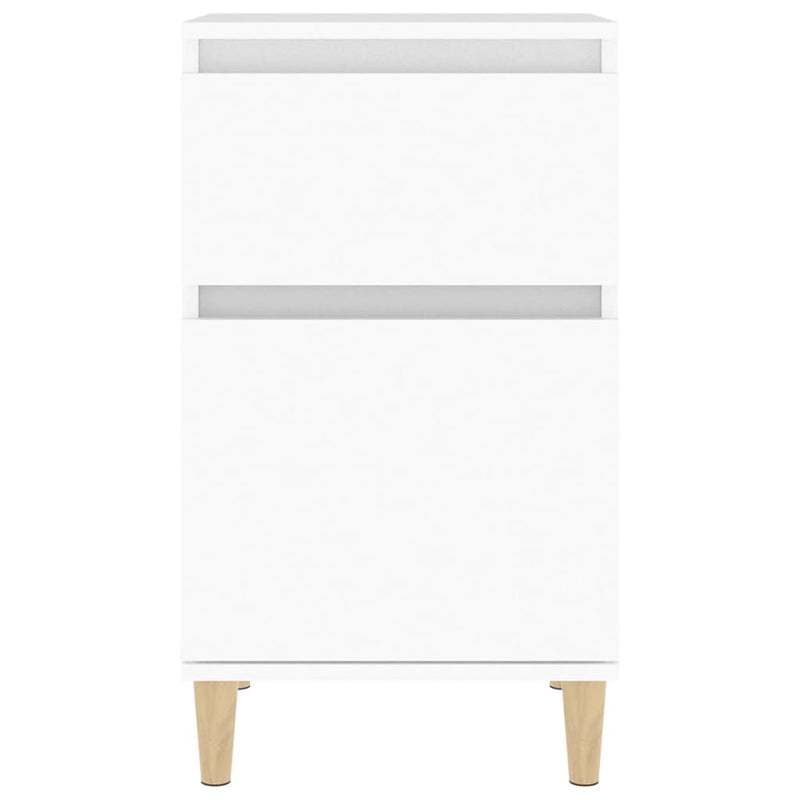 vidaXL 2 db fehér éjjeliszekrény 40 x 35 x 70 cm