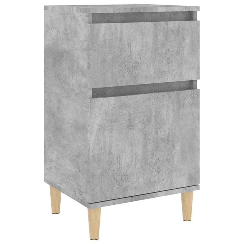 vidaXL betonszürke éjjeliszekrény 40 x 35 x 70 cm