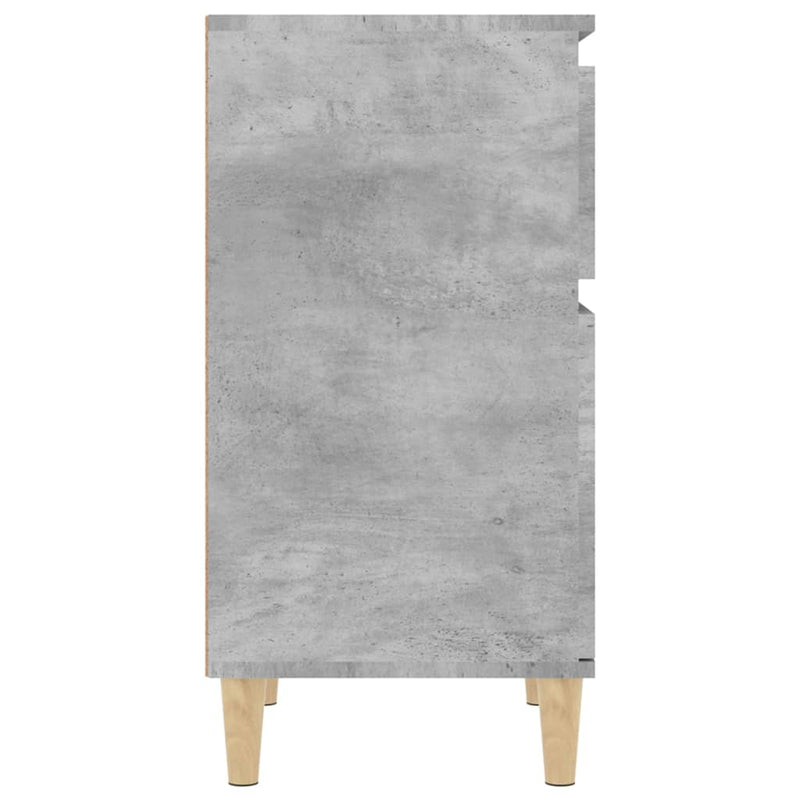 vidaXL betonszürke éjjeliszekrény 40 x 35 x 70 cm