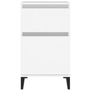 vidaXL fehér éjjeliszekrény 40 x 35 x 70 cm