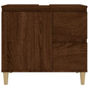 vidaXL barna tölgyszínű szerelt fa fürdőszobaszekrény 65x33x60 cm