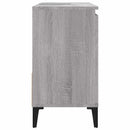 vidaXL szürke sonoma színű szerelt fa fürdőszobaszekrény 65x33x60 cm