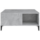 vidaXL betonszürke szerelt fa dohányzóasztal 80x80x36,5 cm