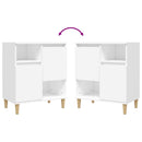 vidaXL fehér szerelt fa tálalószekrény 60 x 35 x 70 cm