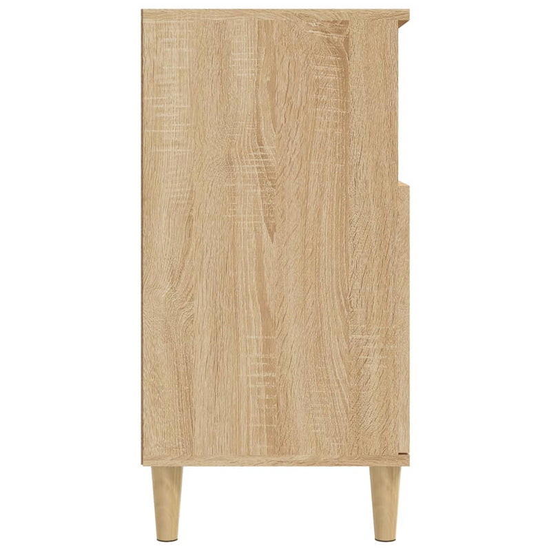 vidaXL sonoma tölgy színű szerelt fa tálalóasztal 60 x 35 x 70 cm