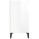 vidaXL magasfényű fehér szerelt fa tálalószekrény 60 x 35 x 70 cm