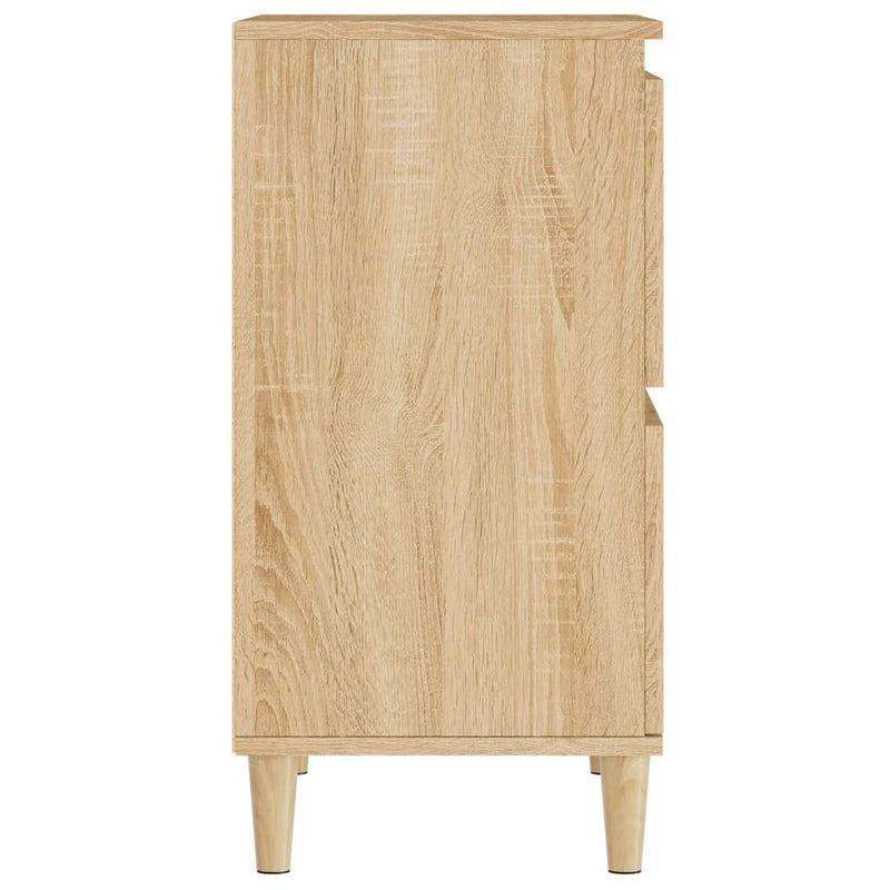 vidaXL sonoma tölgy színű szerelt fa tálalóasztal 60 x 35 x 70 cm