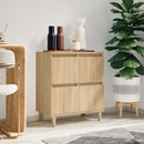 vidaXL sonoma tölgy színű szerelt fa tálalóasztal 60 x 35 x 70 cm