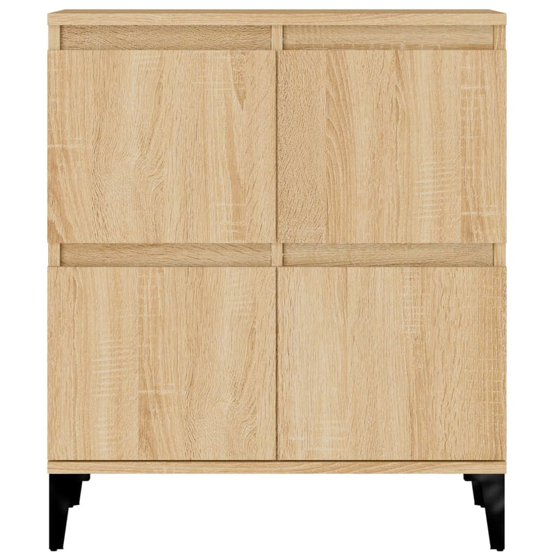 vidaXL sonoma tölgy színű szerelt fa tálalóasztal 60 x 35 x 70 cm