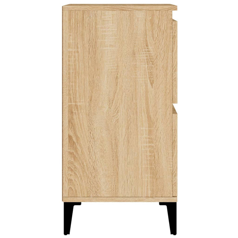 vidaXL sonoma tölgy színű szerelt fa tálalóasztal 60 x 35 x 70 cm