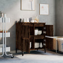 vidaXL füstös tölgy színű szerelt fa tálalószekrény 60 x 35 x 70 cm