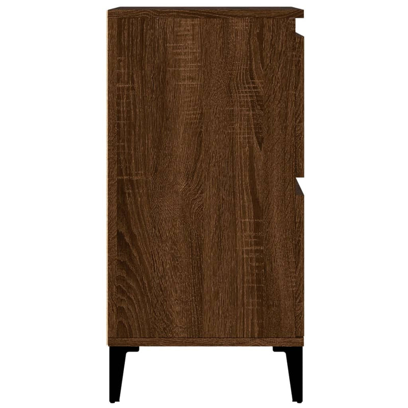 vidaXL barna tölgy színű szerelt fa tálalószekrény 60 x 35 x 70 cm