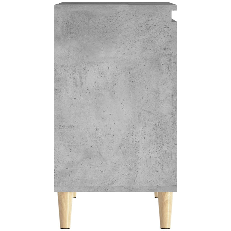 vidaXL betonszürke szerelt fa mosdószekrény 58x33x60 cm