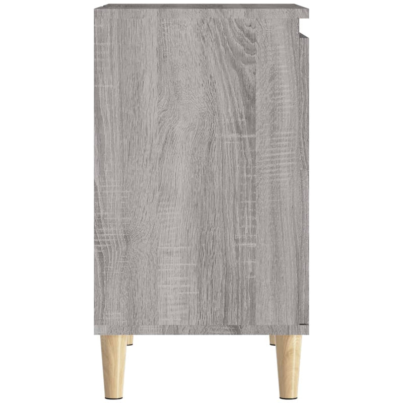 vidaXL szürke sonoma színű szerelt fa mosdószekrény 58x33x60 cm
