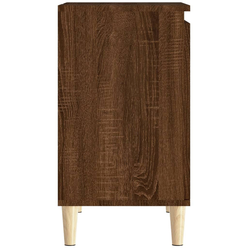 vidaXL barna tölgyszínű szerelt fa mosdószekrény 58x33x60 cm